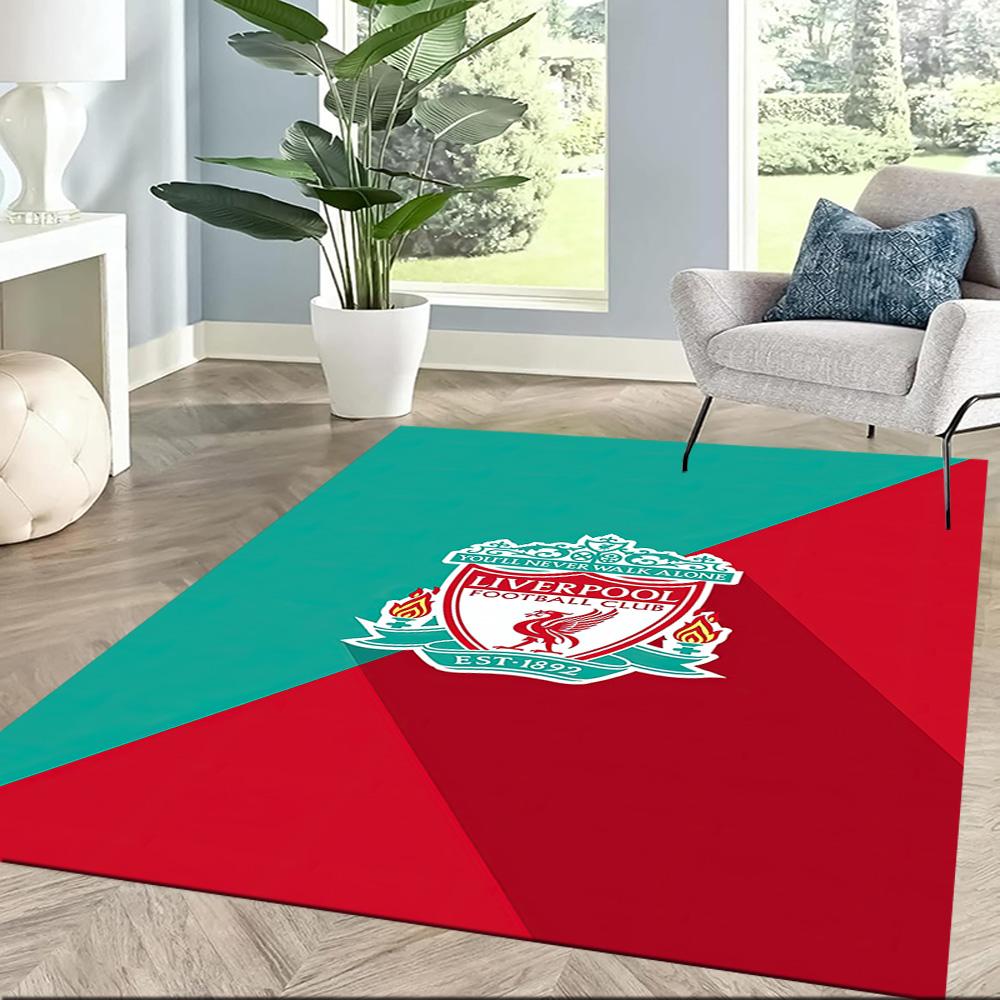 Liverpool Football Club Floor Mat Perfect For Decorate Room Foyer Bedrooms Outdoor Antislip Carpet Office Home Decor