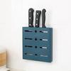 Easy Installation Home Supplies Convenient Wear-resistant Adhesive Drain Knife Holder Knife Storage Shelf