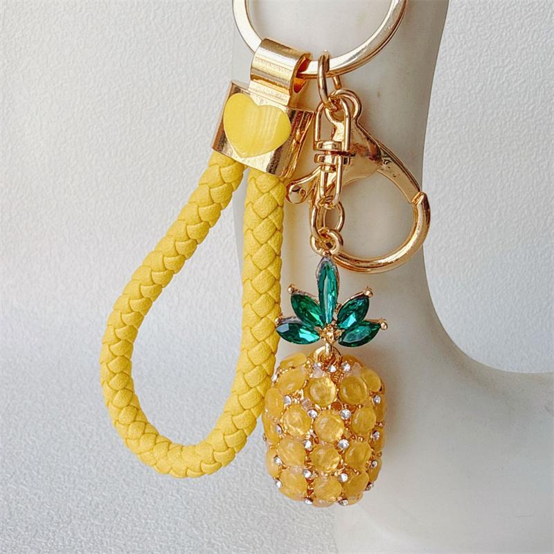 Creative Bling Rhinestone Watermelon Fine Workmanship Portable Bag Pendant Fashion Jewelry Decor Gift For Friends Bag Charm