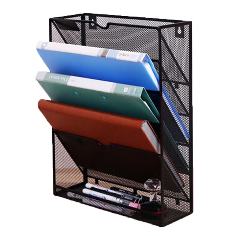 Homeglen Metal Mesh Wall-Mounted File Organizer