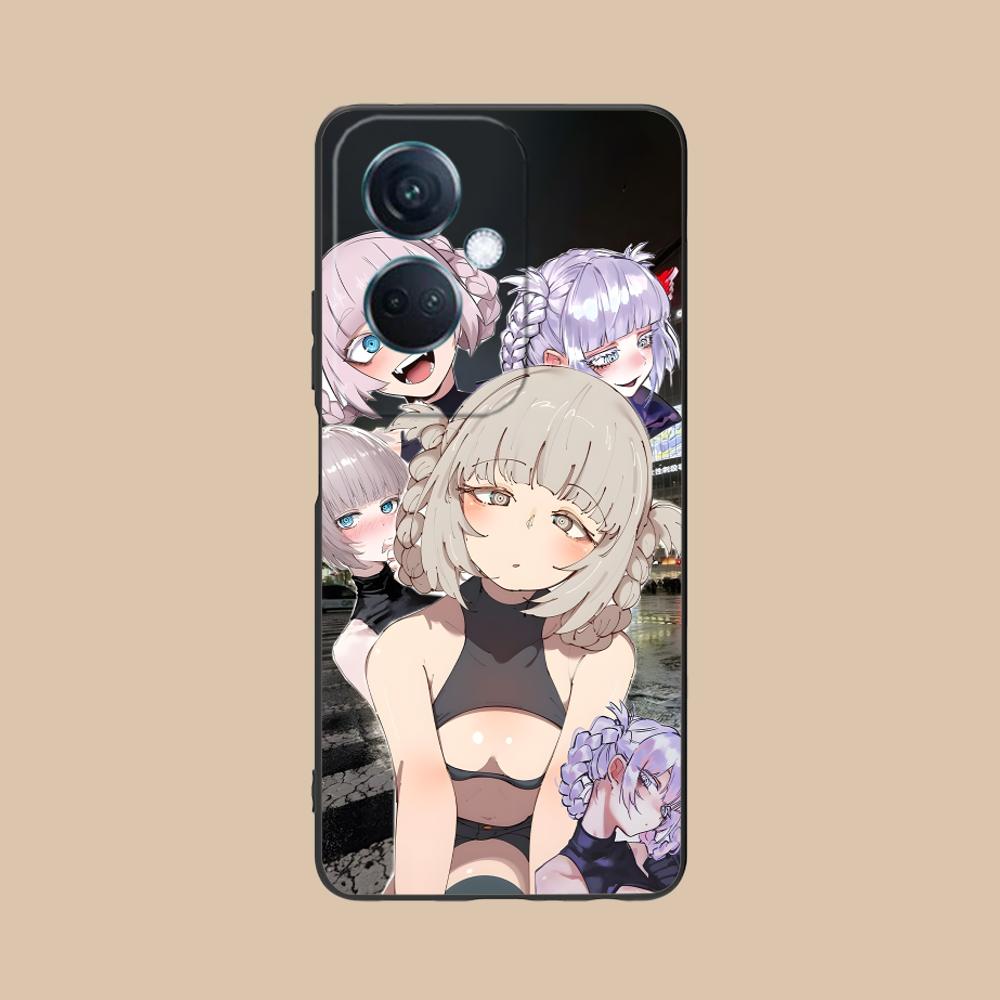 Call Night Nazuna Mattes TPU Handyhülle für OPPO Find X9 X8 X7 X6 X5 X3 X2 Plus s Pro Ultra Lite Bunte Druckabdeckung
