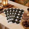 30/60Pcs Black Gold Umrah Mubarak Stickers Ramadan Muslim Islamic Party Gift Wrapping Decoration Candy Box Paper Label Sticker