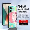 Du und ich sind Polar Gegensätze Handyhülle für Redmi Note 14 13 12 11 Pro Plus S 5G 14C A3 Weiche Schwarze Handyhülle