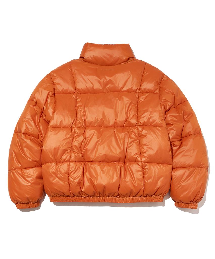 Filluminate Glossy Deuce Padded Jacket - Orange