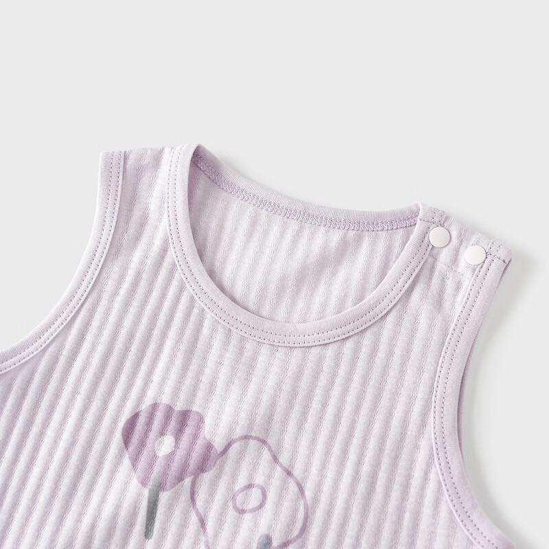 TONGTAI Baby Sleeveless Pure Cotton Bodysuit
