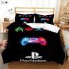 Cool E-Sports Game Controller 3d Printed Quilt Cover Children's Gift Bedding Set Quilt Cover Pillowcase Three-Piece Set