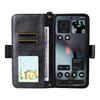 For Nothing Phone (3) 5G Leather Case Magnetic Closure Wallet Stand Phone Cover with Crossbody Strap
