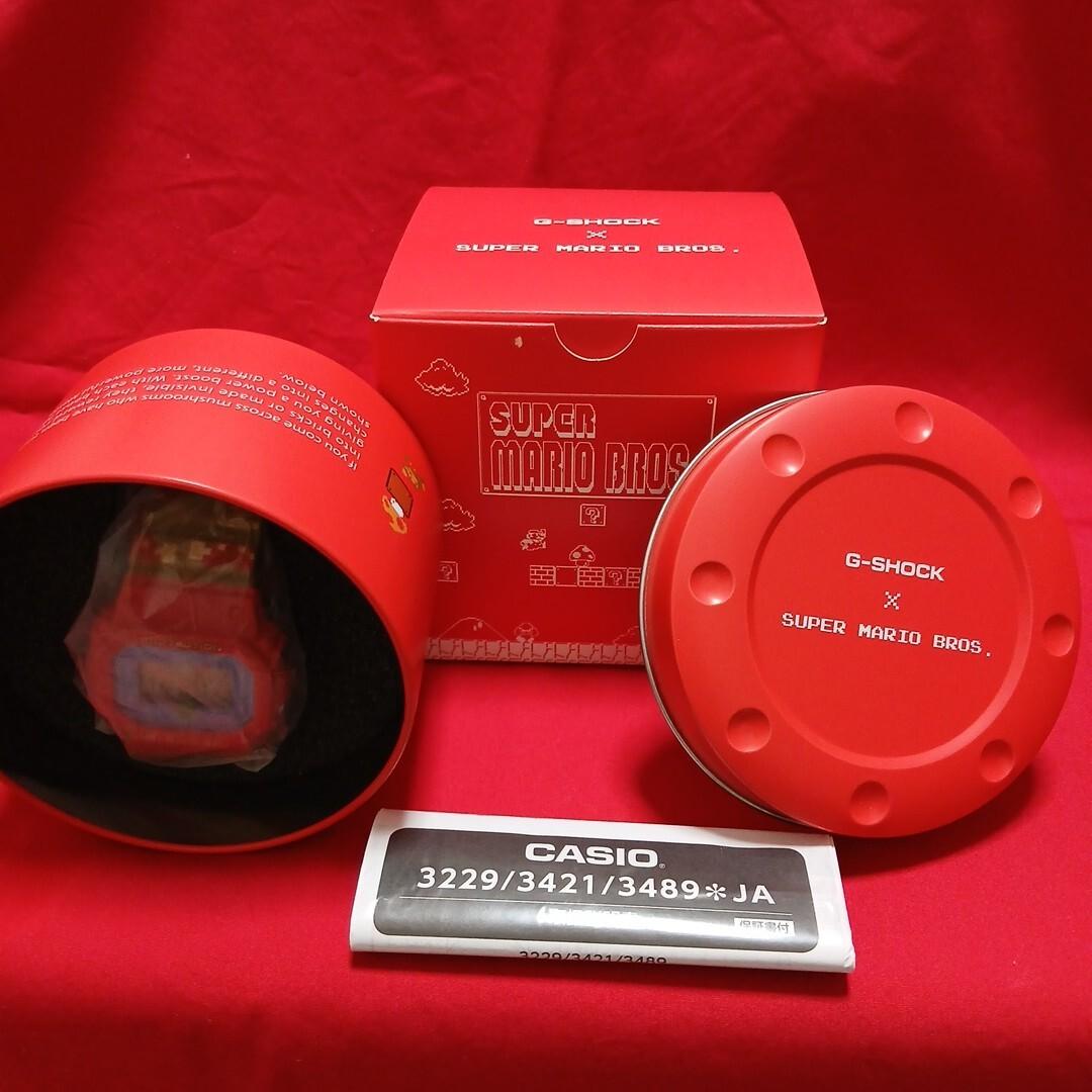 New G-SHOCK Super Mario Brothers Collaboration Model Limited DW-5600SMB-4JR G-Shock Watch CASIO Nintendo Casio