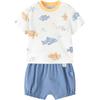 Balabala Boys' Infant Short Sleeve 2-Piece Set