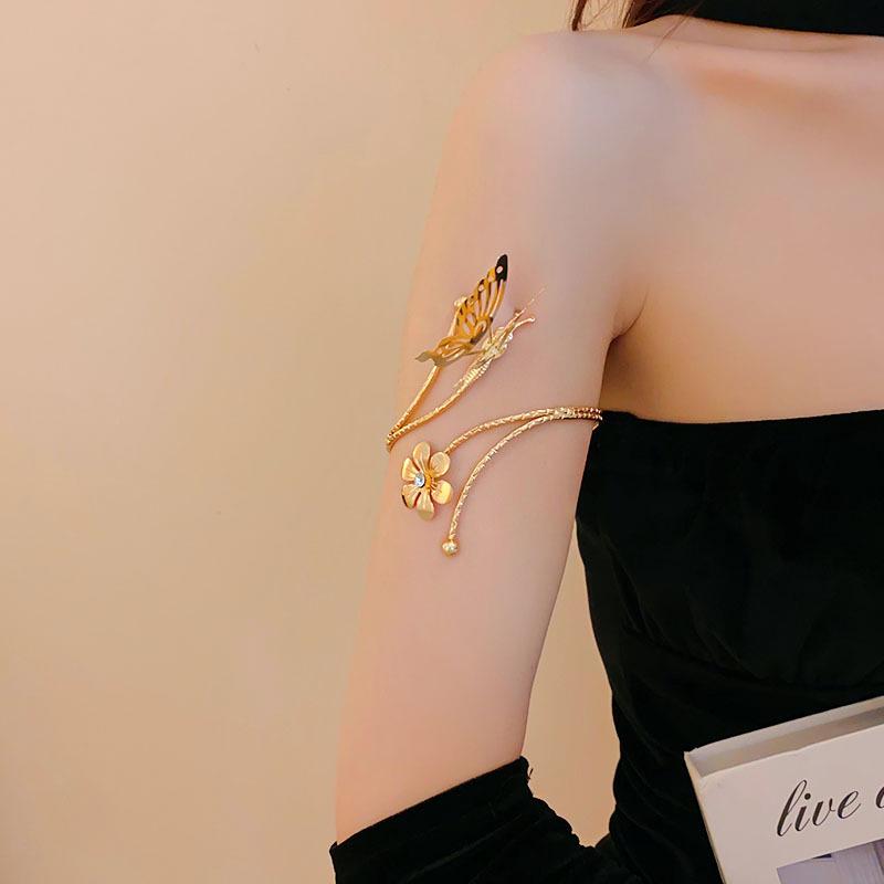 Trendiger grenzüberschreitender europäisch-amerikanischer offener Armreif: Nischen-Design-Armband mit Persönlichkeit und Stil