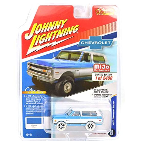 Johnny Lightning Scale Mijo Toys 1970 Chevrolet Blazer 164 - (White Lightning) - (Blue) синий