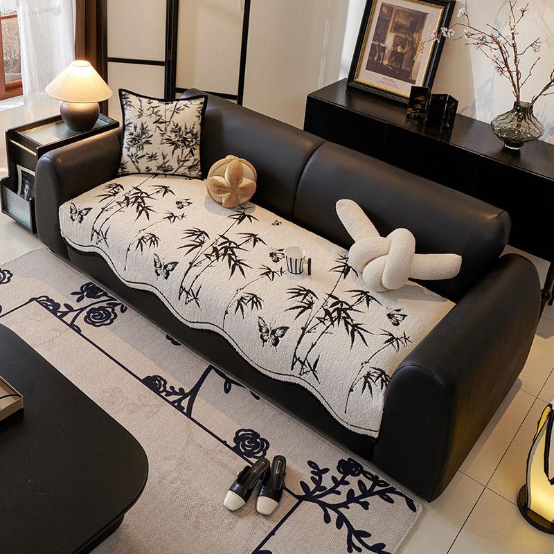 

Special-Shaped Sofa Cushion Is Universal In All Seasons, New Sofa Seat Cushion, Non-Slip Leather Sofa Special Cushion, Retro Sofa Cover 90*70cm