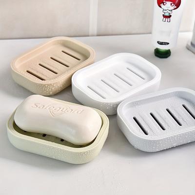 1pc Japanese Style Double Layer Creative Soap Box, Portable Outdoor Travel Soap Container