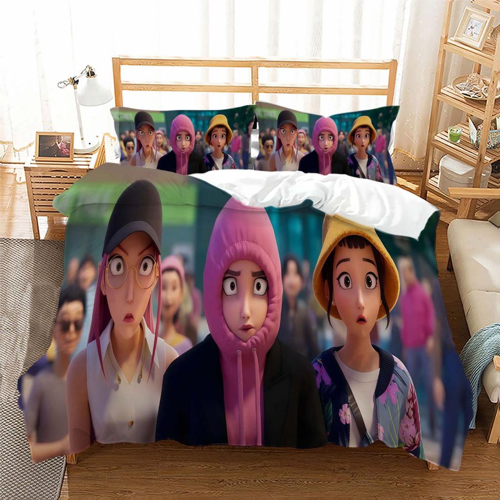 Witch Hunter Series Digital Printing Three-Piece Bedding Kit Bedding Kit