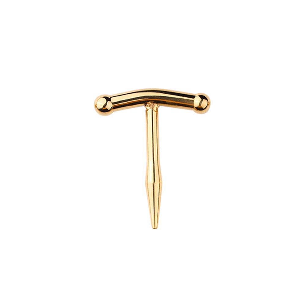 Stainless Steel Urethral Sound Metal Glans Plug for Male Stimulation 