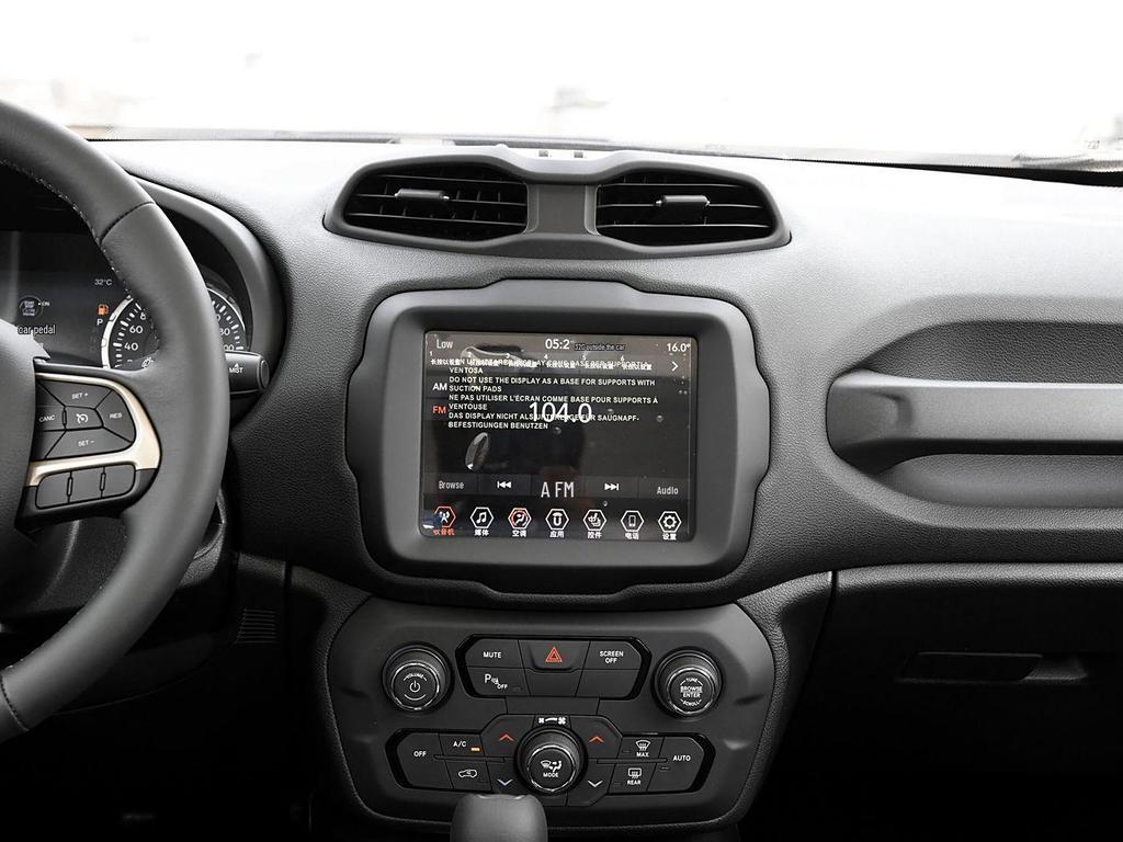 Android Large Screen GPS Car Navigation with Bluetooth & Wireless CarPlay for 2018 Jeep Wrangler