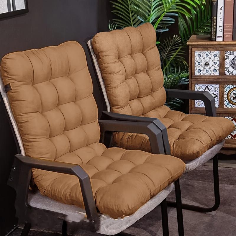 Lounge Chair Cushions - Comfortable And Soft, Full Back Support Fabric Seat Cover, Suitable for Patio Furniture, Outdoor Seats And Indoor/Outdoor Use