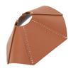 Lamp Shade Leather Brown Shade Cover Patchwork Retro Design Lighting Accessories for Light Bulb Lamp