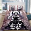 3D Print M-Murder D-Drones Bedding Set 3Pcs Bedroom Single Double Size Duvet Cover Pillowcase for Adult Boys Girls