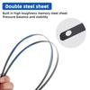 Front Wiper Accessorie Double Rubber Car Wipers for Fiat 500 312 500 500C 500L 500X Bravo 2007- Wipers Brushes New Upgraded