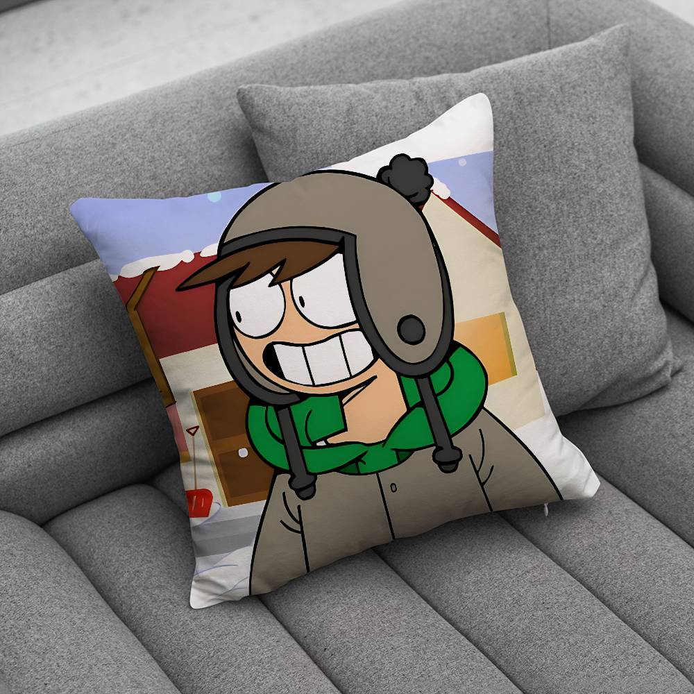 EEddsworldsS Web Drama Pillow Case Sofa Living Room Bedroom Headboard Backrest Cushion Square Cushion Nap Time