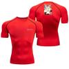 Fitness Sportswear Teenagers Tshirt Frieren Graphic Tops Tight Training Clothes Boys Compression Gym Running Basketball Clothes