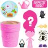 Watering Grow Flower Pot Doll Set Bloom Girl Surprise Blind Box Peculiar Exotic Magic Toys