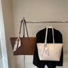 New Silk Scarf Underarm Bag Large-capacity Bag Women's Summer Tote Bag Women's College Student Commuter Bag Shoulder Bag