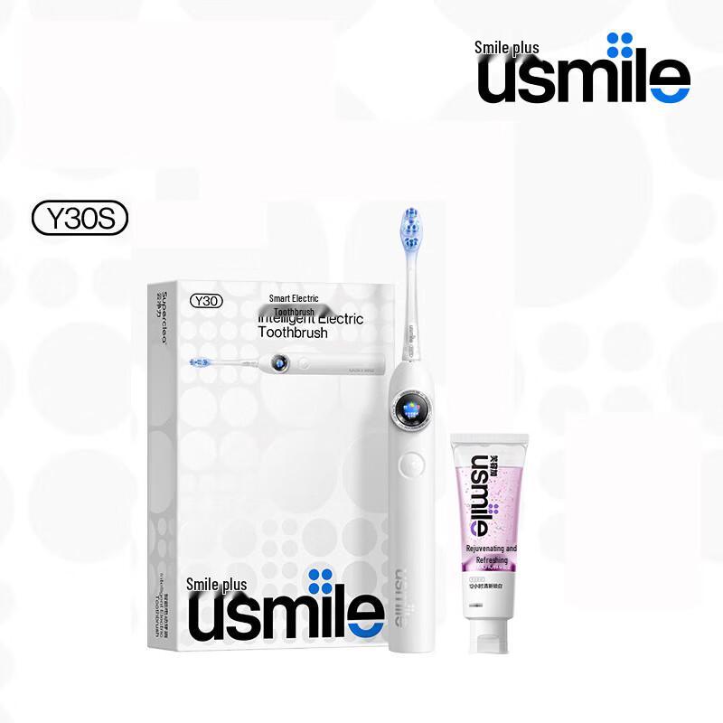 usmile Y30S Умная звуковая электрическая зубная щетка вилка CN (адаптер в комплекте)