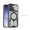 For OPPO Reno 15 F FS 5G Slide Camera Protection Armor Phone Case For OPPO Reno 15 Pro Max Car Magnetic Holder Metal Ring Cover