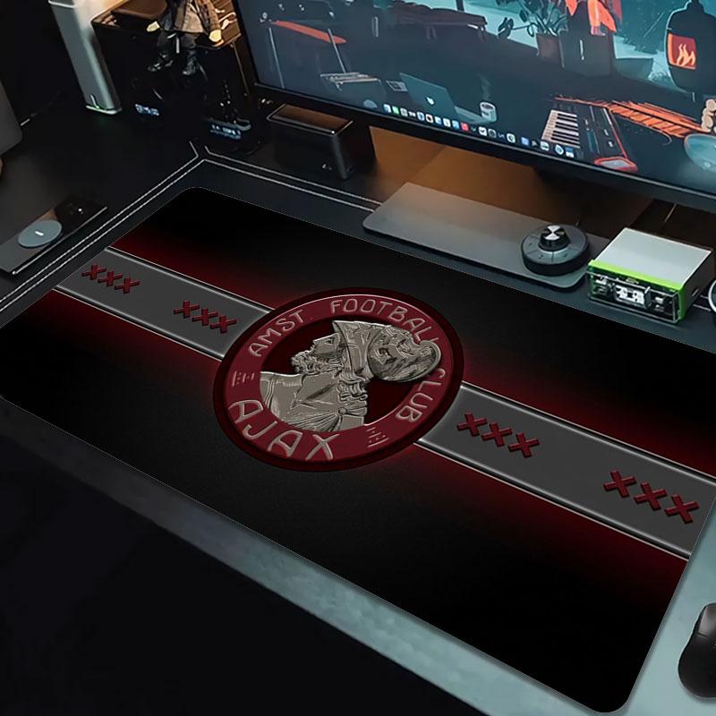 AFC Ajax Large Size Mouse Pad Large Gaming Table Cushion Non-slip Laptop Tablet Big Mousepad XXL Mat Mini PC Playmat With Lock Edge