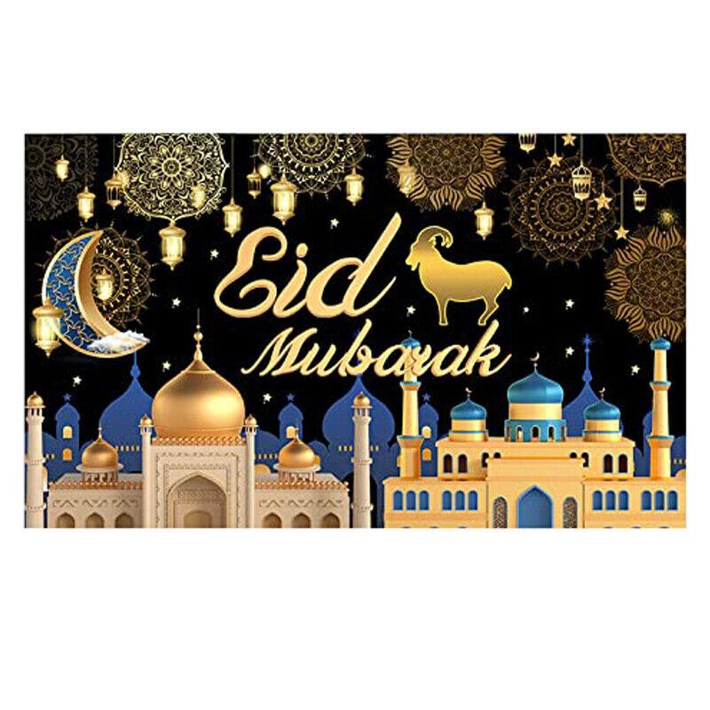 Photo Background High-quality Party Decoration Family Room Decor Foldable Eid Backdrop For Celebration Home Decor Photography