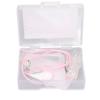 Hearing Device Clip Prevent Losing Transparent Clamp Pink Cord Portable Hearing Device Straps Large Single Ear
