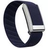 Sparkly Diamond Metal Frame Nylon Elastic Band for Whoop 5.0 Comfortable Replacement Strap for Whoop 5.0 Smart Fitness Tracker