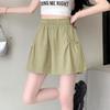 Girls' Ice Silk Quick-Dry Versatile Pocket Skort - Stylish Slimming Summer Shorts