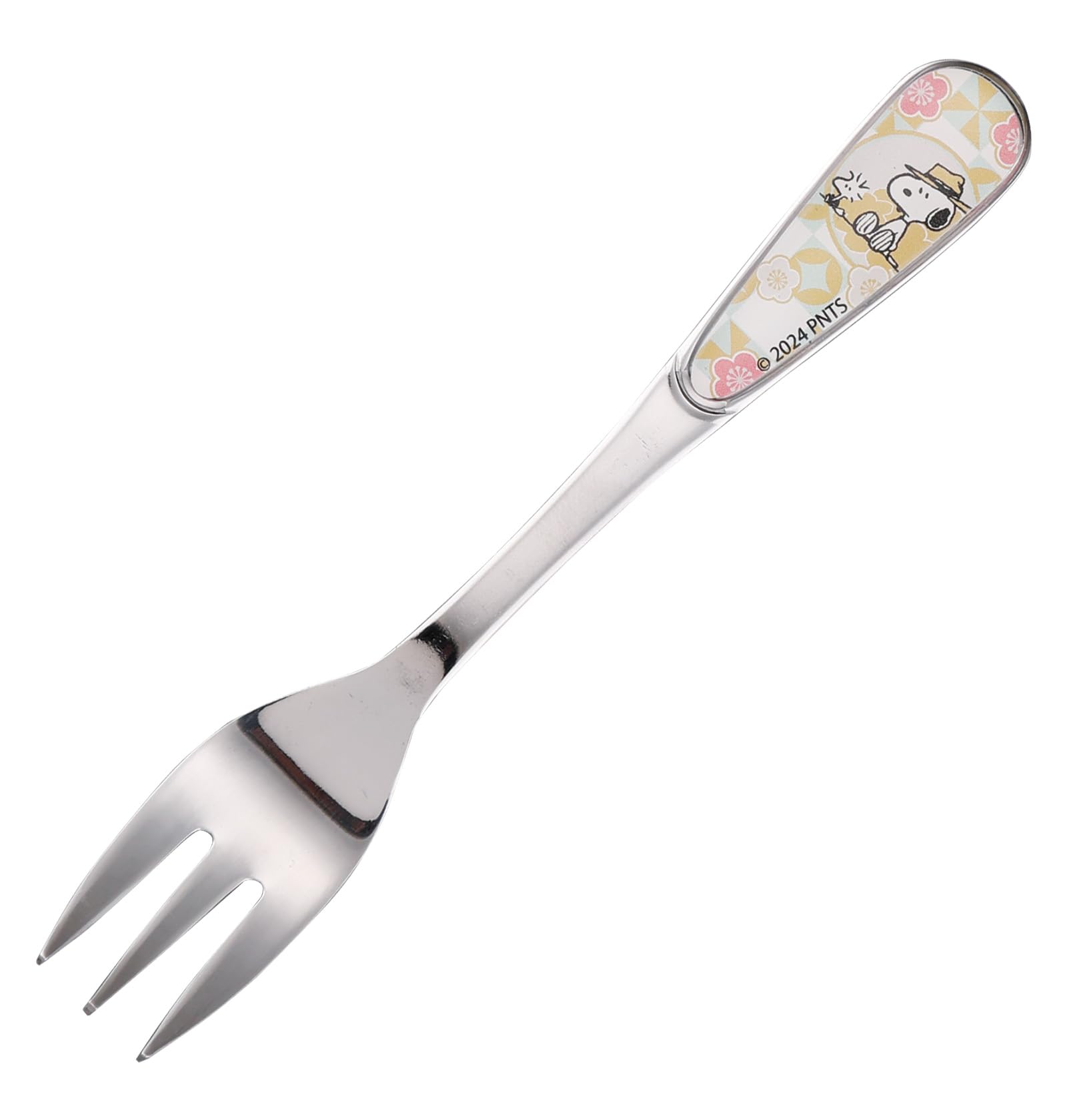

PEANUTS Snoopy Stainless Steel Jade Fork, Nostalgia Series, for Cakes and Sweets, Made in Japan, Yamaka Shoten, SN1902-851
