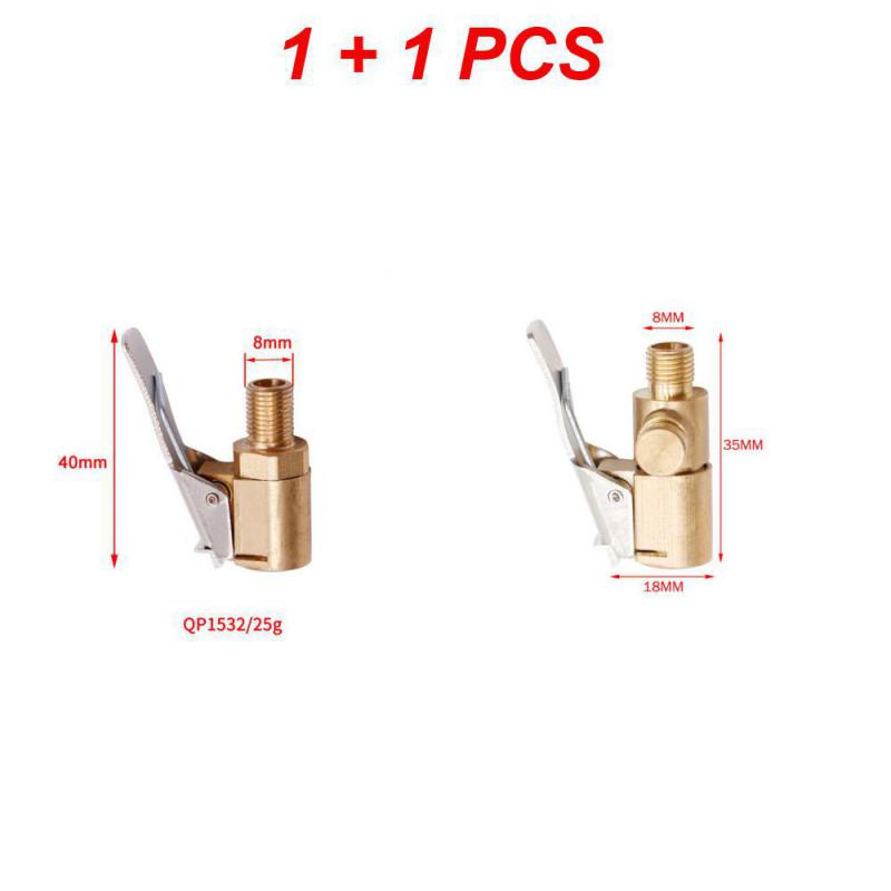 

2/3 шт. разъем клапана воздушного насоса прочный портативный простой в использовании прочный материал для автомобильных шин автомобильные аксессуары разъем воздушного насоса