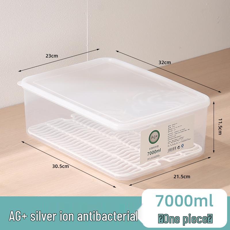 Large Capacity Fresh-Keeping Storage Box for Steamed Buns and Dumplings