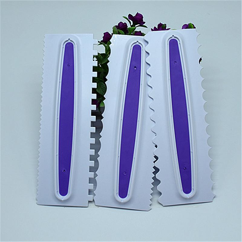 3-Piece Carving & Venting Needle Fondant Cake Decorating Set for DIY Baking