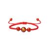 Kids Bracelet Female Snake Year Dragon Boat Festival Red Agate Colorful Braided Rope Red Woven Red Rope Girl Girl Boy Carrying Strap