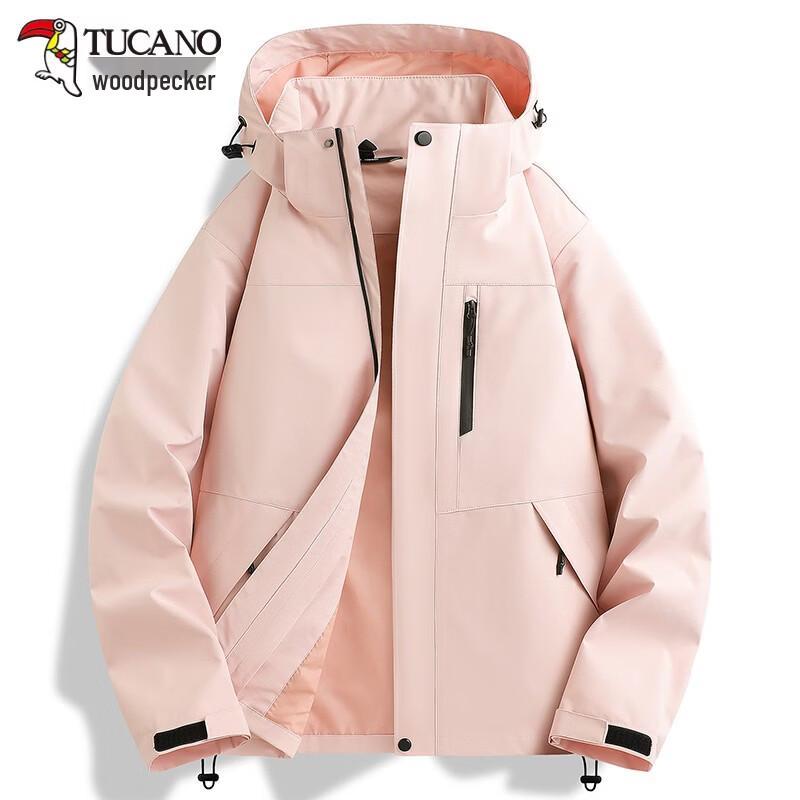 TUCANO Women s Outdoor Windbreaker Hooded Jacket XL