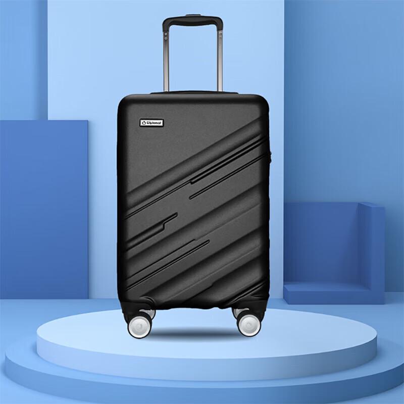 Diplomat 20-Inch Spinner Carry-On Luggage with TSA Lock