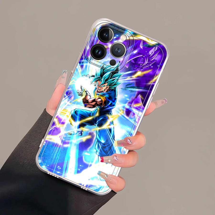 Dragon Ball Goku Soft Phone Cover Case for iPhone 17 Pro Max 16 12 Mini 15 XR 11 7 8 Air 14 Plus XS Max 13 Pro