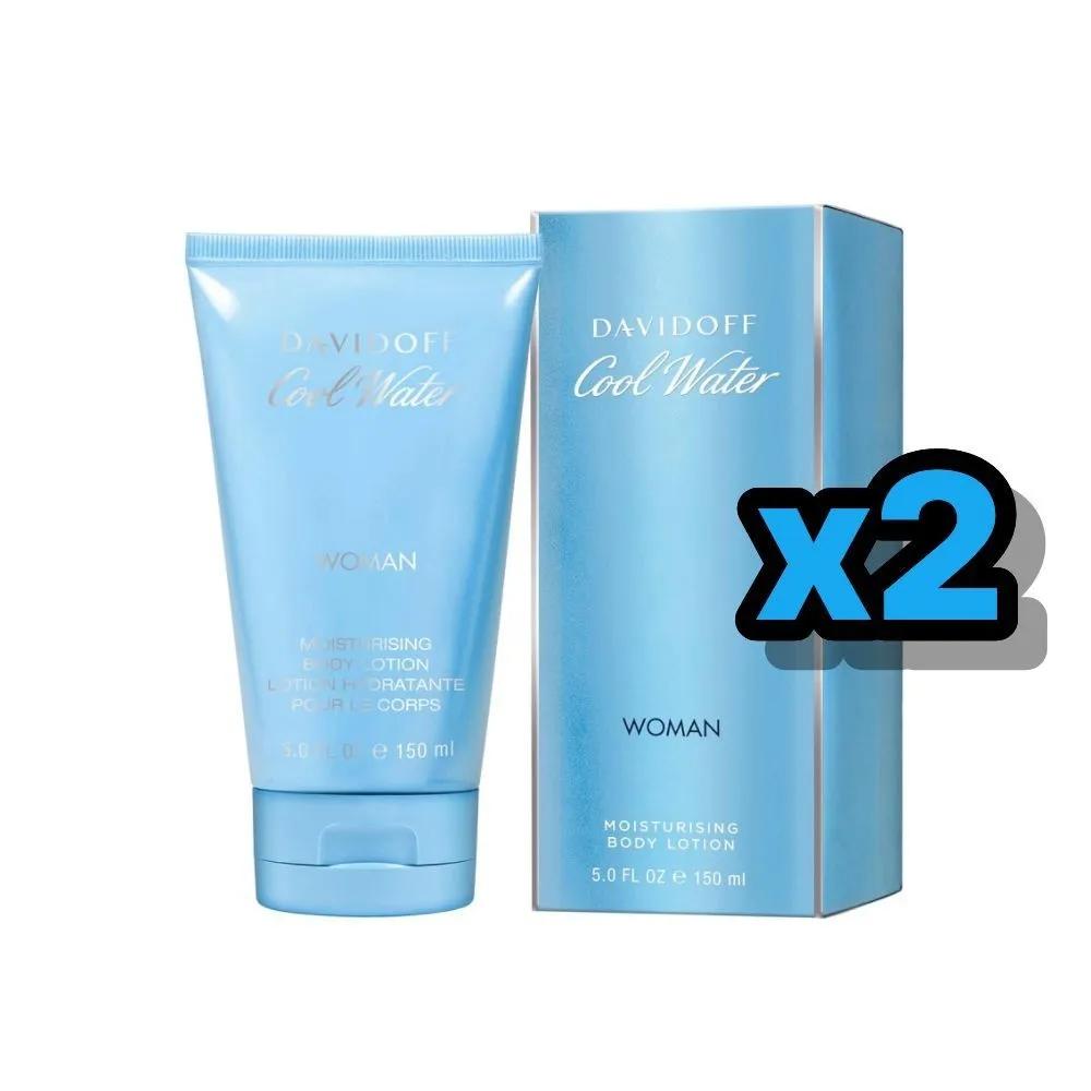 Davidoff Cool Water Women Увлажняющий лосьон для тела 150 мл 2 флакона DAVIDOFF