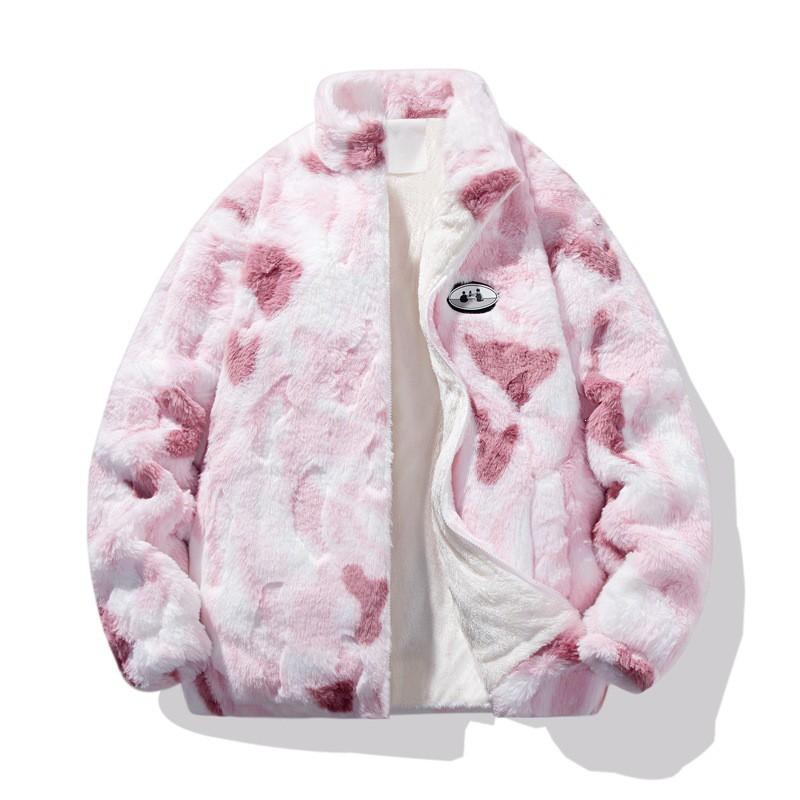 Oversized Winter Cotton Coat Couples Warm