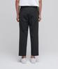 Musinsa Standard Wide Hidden Banding Crop Slacks [Charcoal Gray]