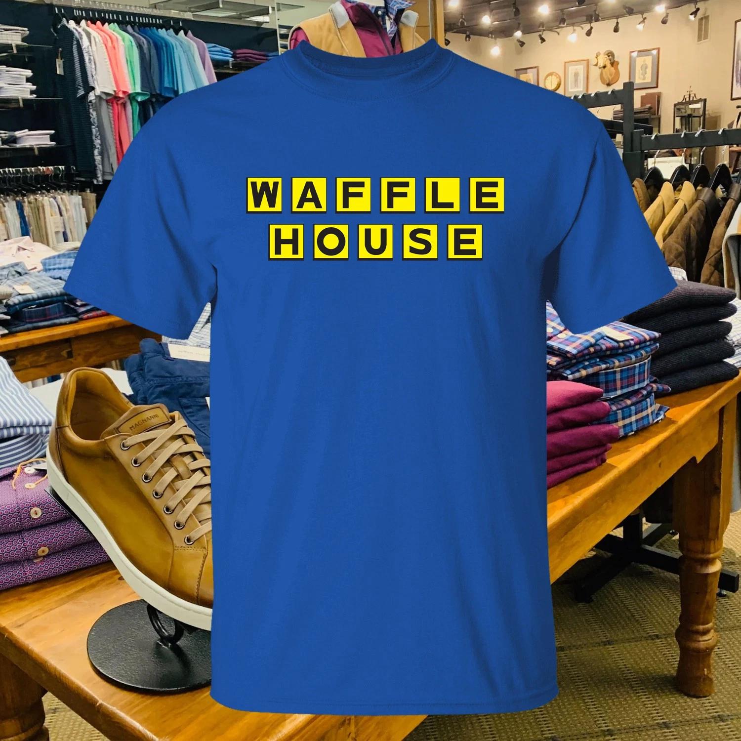 Waffle House Retro Restaurant Logo T-Shirt Funny S-5XL XXXL