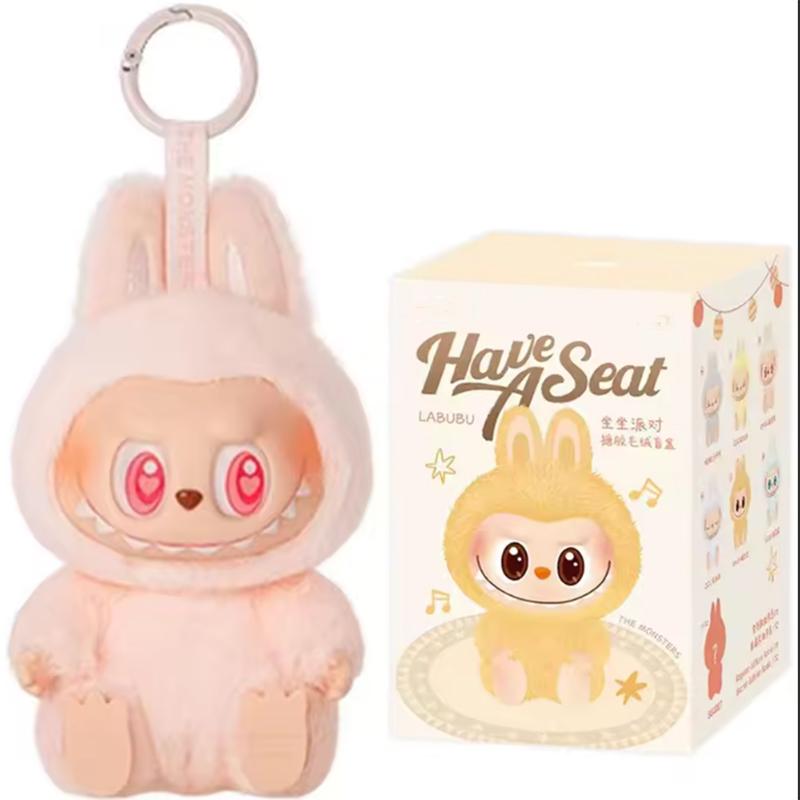 1:1 kvalitní kawaii monstrum labubu blinds box Series PVC labubu macaron přívěsek panenka monstrum klíčenka narozeninový svátek dětský dárek