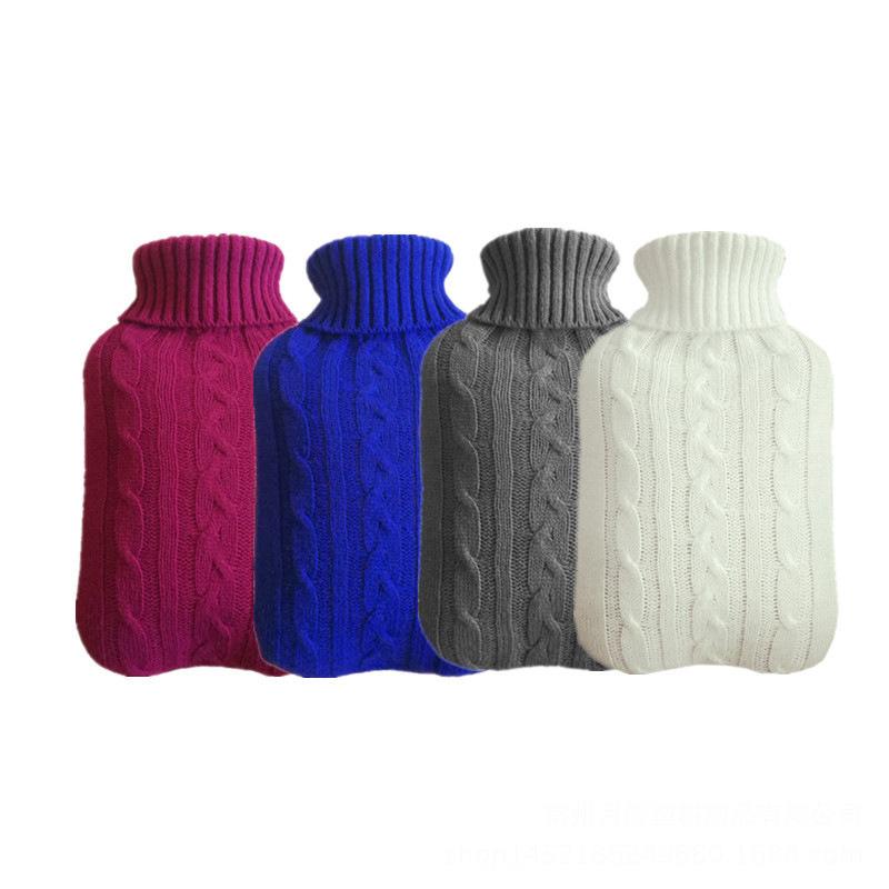 2000ml Explosion-Proof Hot Water Bottle Protective Warm Large Cover Winter Heat Preservation Soft Safe