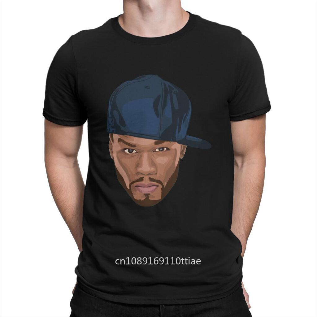 Popular American Rap Singer Unique TShirt 50 Cent Casual T Shirt Newest T-shirt For Adult Unisex